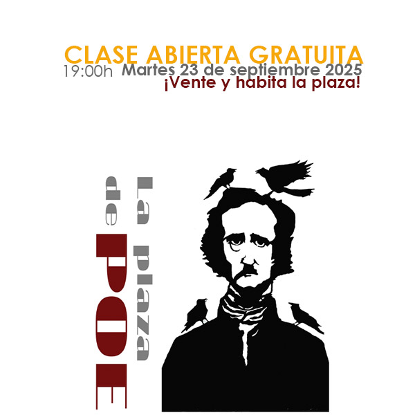CLASE ABIERTA septiembre 2025 La plaza de Poe